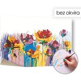  Slikanje po brojevima ŠARENO CVIJEĆE - Level Medium (set za slikanje po) | Eponuda.ba