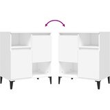  Komode 2 kom bijele 60 x 35 x 70 cm od konstruiranog drva | Eponuda.com