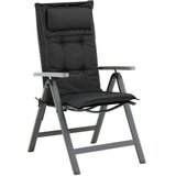 Venture Home Cushion jastuk za vrtnu stolicu s 5 položaja, crni Slike