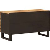 TV ormar s policom Smeđa 80 x 31 5 x 46 cm Čvrsto drvo manga | shoptok.hr