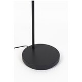 White Label Črna stoječa svetilka s kovinskim senčilom (višina 135 cm) Hajo – | Shoptok.si