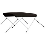 vidaXL Bimini tenda z 2 lokoma črna 179x156x93 cm | Shoptok.si