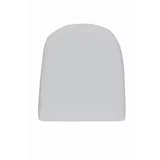 Doppler Polkrožna blazina za stol Look (d 43 x š 48 x v 4 cm, svetlo siva)