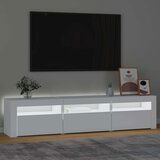 TV omarica z LED lučkami bela 180x35x40 cm, (20912400) | Shoptok.si