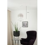  Brilagi - Visilica na sajli DOVER SPACE 1xE27/15W/230V prečnik 25 cm siva/krem | Eponuda.com