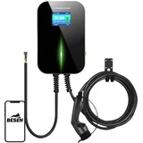 stenski polnilec za električne avtomobile BS20 11lkW APP