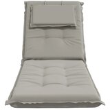  Jastučić za ležaljku GEMERT 100% poliester Siva 190 x 60 x 9 cm - Siva 190 x 60 x 9 cm Poliester | shoptok.hr