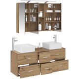  Set namještaja za kupaonicu 4 kom. Hrast artisan | shoptok.hr