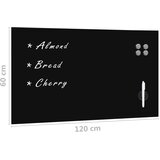 Zidna magnetna ploča od stakla 120 x 60 cm | shoptok.hr