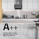 Klarstein Verosteel staklokeramička ploča za kuhanje + Verosteel napa bez poklopca | 45 cm | shoptok.hr