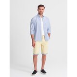 Ombre Men's chinos shorts with contrasting turn-up | Eponuda.ba