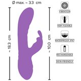 Sweet Smile Rabbit vibrator Smile Flexible vibrator - Metalic (R5403391) | Shoptok.si
