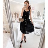 UR/CEO Black spaghetti strap dress Aubin | ePonuda.com