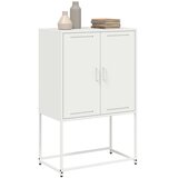  Visoka komoda bijela 68,5 x 38,5 x 107 cm čelična | shoptok.hr