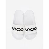 Shelvt White flip-flops with inscription | shoptok.hr