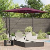  Suncobran S LED lampica Bordeaux Crvena 294 x 200 x 270 cm | shoptok.hr
