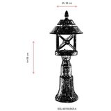 Opviq Vanjska zidna lampa BSU-68199-BKR-K, 58 cm, IP65, E27, 40W, Smeđa | Eponuda.ba