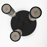 Jupiter 2013 - visilica na sajli alas 3xGU10/10W/230V crna/zlatna | Eponuda.com