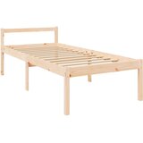 Krevet za starije osobe 90 x 200 cm od masivne borovine | Eponuda.com