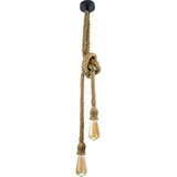  LED luster na sajli ROPE 2xE27/10W/230V | Eponuda.com