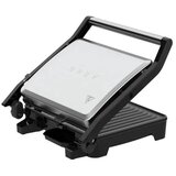 Aeno Žar AEG0002, 2000W, regulacija temperature, odpiranje 180°, 290*234 mm obloženi pekači, črna/srebrna | Shoptok.si