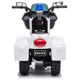 Mini otroški motor Police TR1912 Bela | Shoptok.si