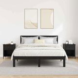 Noćni ormar 2 pcs Crni hrast 40 x 42 x 50 cm Konstruirano drvo | shoptok.hr