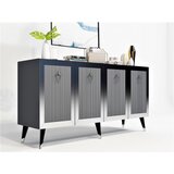 Hanah home komode bare - antracit, srebrno | ePonuda.com