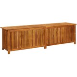  Vrtna kutija za pohranu 200 x 50 x 58 cm masivno bagremovo drvo | shoptok.hr