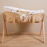 Childhome pletena košara moses z vzmetnico in bombažno prevleko hearts | Shoptok.si