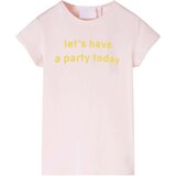  Dječja majica nježnoružičasta 128 | shoptok.hr