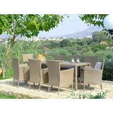 Modern Living Vrtni Set Porto, Svetlo Rjava, 9-Delni Set | Shoptok.si