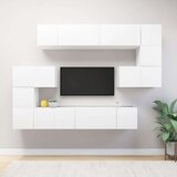  10-dijelni set TV ormarića bijeli od iverice | shoptok.hr