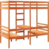  Okvir kreveta na kat sa stolom i stolicama 90 x 200 cm borovina | shoptok.hr