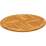 vidaXL Stolna ploča Ø80x2,2 cm okrugla od masivnog bagremovog drva | shoptok.hr