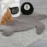 Kayoom RAVNO TKANA PREPROGA 83/92 cm taftano siva | Shoptok.si