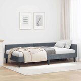 vidaXL Krevetni okvir sa kutnim dizajnom Tamno siva 80 x 200 cm | shoptok.hr
