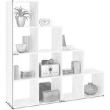 XORA REGAL 149/149/35 cm bela | Shoptok.si