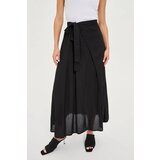 Marisse Viscose Midi Skirt Black | Shoptok.si