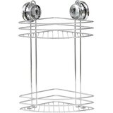 Tendance dvostruka kutna košarica za tuš, vakum, metal, krom | shoptok.hr
