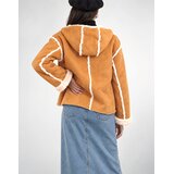 Only Jakne ONLGELLY BONDED HOOD Bež | Shoptok.si