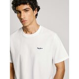 PepeJeans Majica 'Contrast Connor' crna / bijela | shoptok.hr