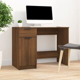 vidaXL radni stol boja smeđeg hrasta 100x50x75 cm konstruirano drvo Cijene