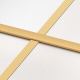  Klizna vrata zlatna 90 x 205 cm matirano staklo ESG i aluminij | shoptok.hr