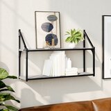  Polica s 2 razine sivog hrasta sonome 80x21x51 cm drvena | shoptok.hr