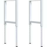  Radni stol 80x60x(73-99,5) cm masivno drvo bagrema pravokutni | shoptok.hr