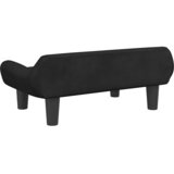  Dječja fotelja crna 70x40x24 cm baršunasta | shoptok.hr