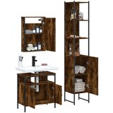 vidaXL 3-dijelni set kupaonskog namještaja boja hrasta drveni | shoptok.hr