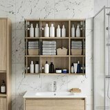  Kopalniška ogledalna omara Sonoma hrast 63,5 x 16 x 62,5 cm, (5000233337) | Shoptok.si