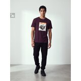 Sinsay Pamučna majica s printom | shoptok.hr